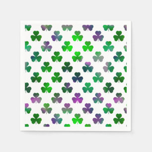 Shamrock Jewel Ton Grön - Klassisk Pappersservett