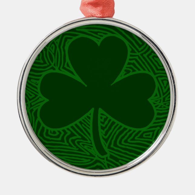 Shamrock Julgransprydnad Metall (Framsidan)