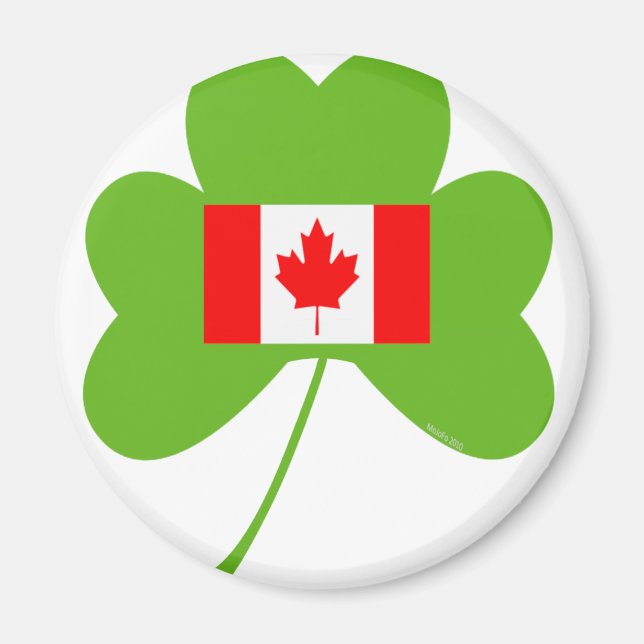 Shamrock-Kanada Magnet (Framsidan)