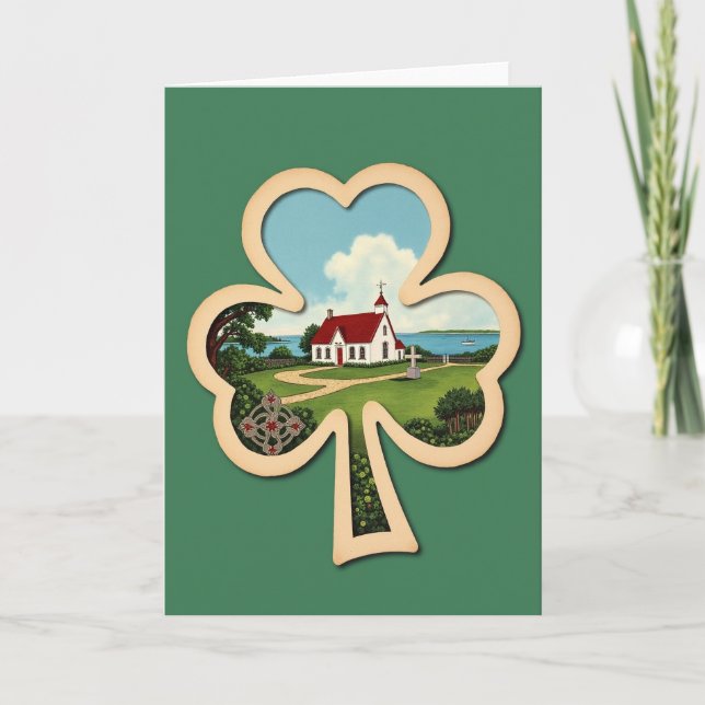 Shamrock Kapell Scen Kort (Framsida)