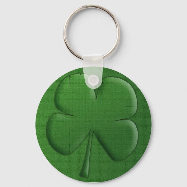 Shamrock Keychain Nyckelring (Framsida)