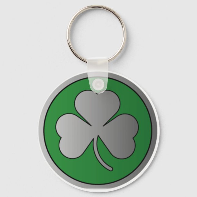 Shamrock Keychain Nyckelring (Framsida)