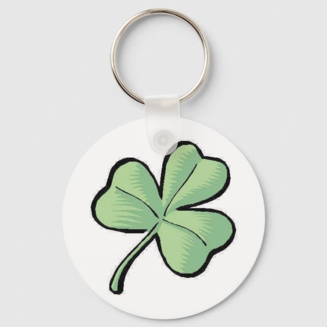 Shamrock Keychain Nyckelring (Framsida)