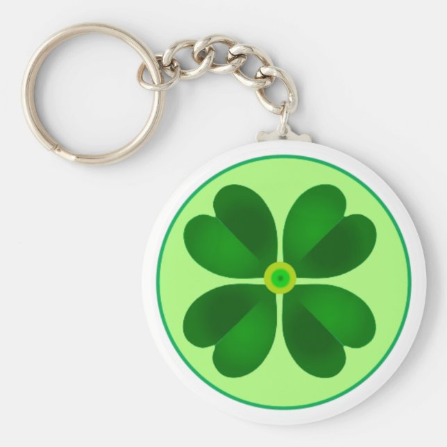 Shamrock Keychain Nyckelring (Framsidan)
