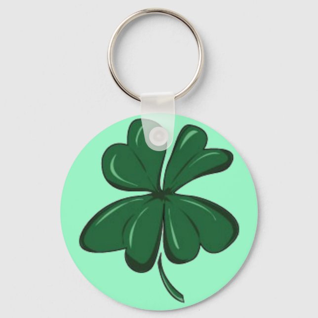 Shamrock Keychain Nyckelring (Framsida)