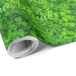 Shamrock Klöver Grönt Irish Symbol Ireland Irland Presentpapper
