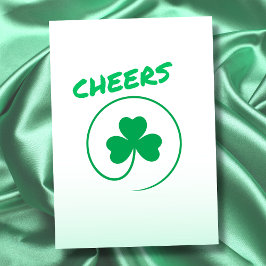 Shamrock Klöver Irish Cheers All Purpose Kort