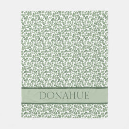 Shamrock Klöver Patterned Fleecefilt