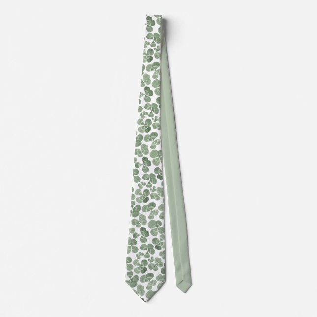 Shamrock Klöver Patterned Slips (Framsida)