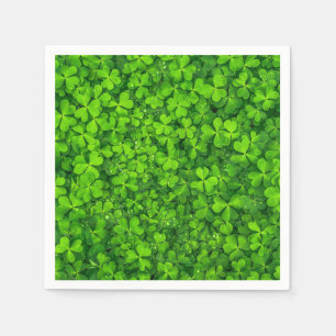 Shamrock Klöver Photography Irish Saint patrick Pappersservett