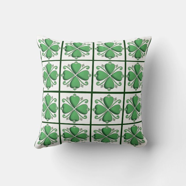 Shamrock/Klöver Pillow Kudde (Baksida)