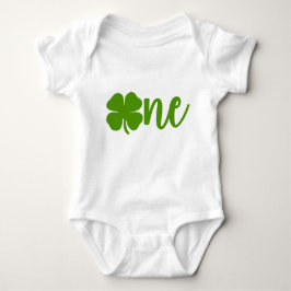 Shamrock Klöver St. Patrick's Day ONE 1st Birthday T Shirt