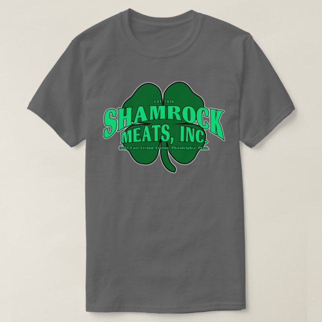 Shamrock Kött från Rocky T Shirt (Design framsida)