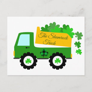 Shamrock Lastbil Vykort
