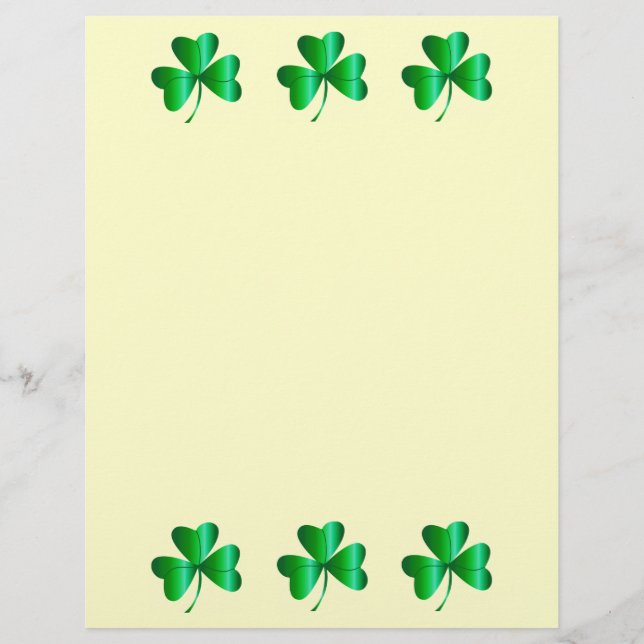 Shamrock Letterhead (Framsida)
