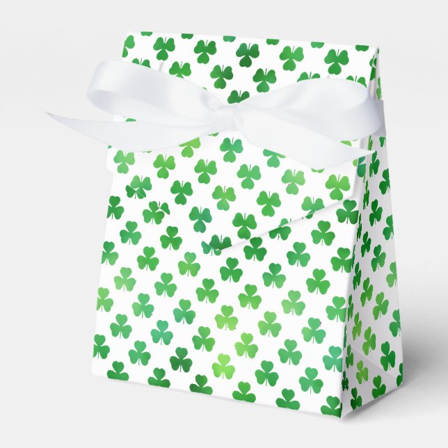 Shamrock Ljusgrön - Klassisk Presentaskar (Framsidan Sidan)