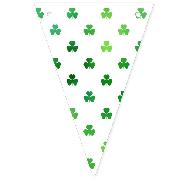 Shamrock Ljusgrön - Mikro Vimplar (Första flaggan)