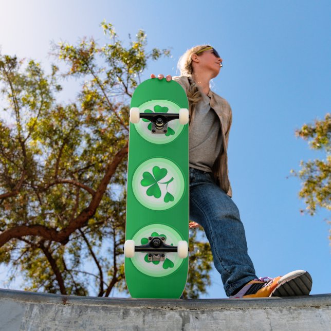 Shamrock Löv Mini Skateboard Bräda 18,5 Cm (Utomhus 1)