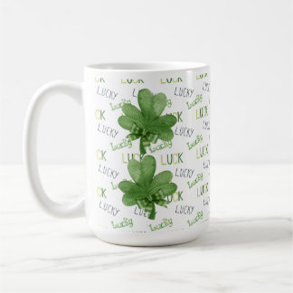 Shamrock Lucky Coffee Mugg