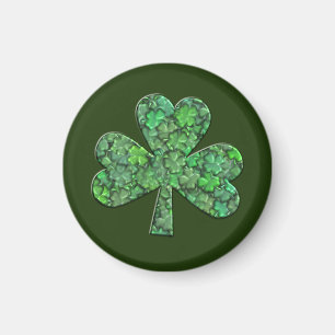 Shamrock med Klöver Inside Magnet