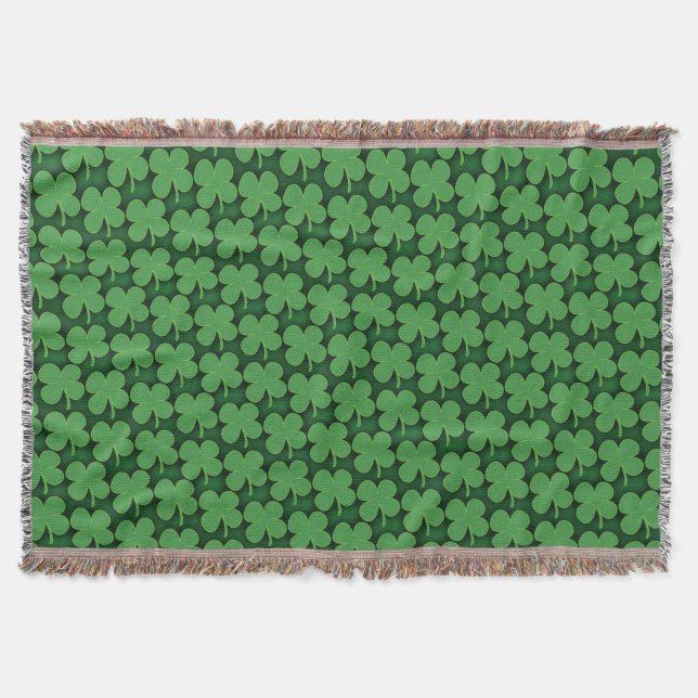 Shamrock Mönster Filt (Framsidan)