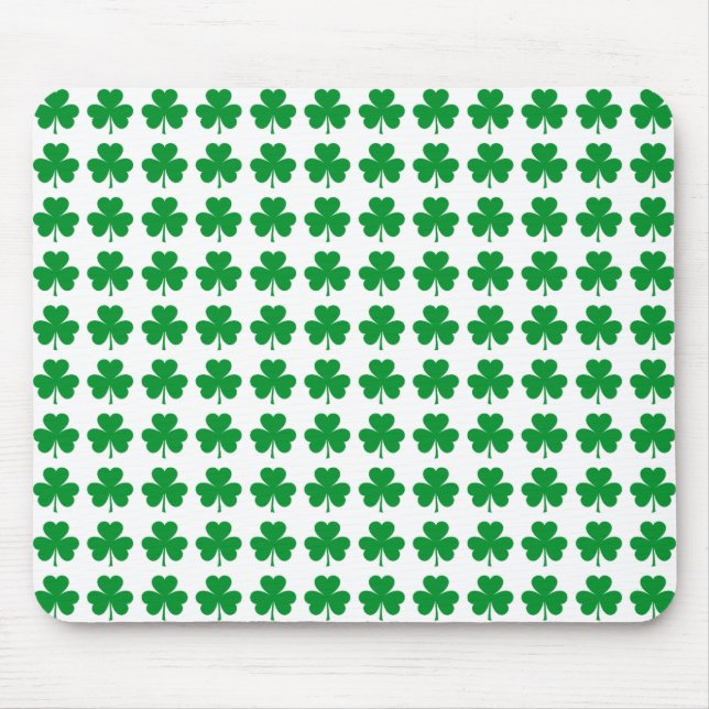 Shamrock-mönster Musmatta (Framsidan)