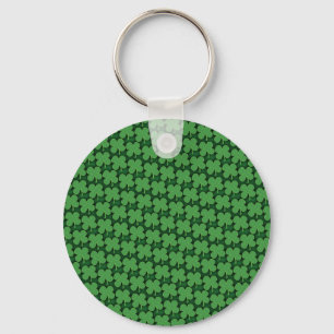 Shamrock Mönster Nyckelring