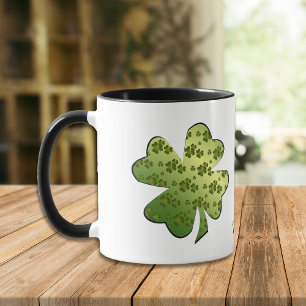 Shamrock Mönster Personlig Mugg