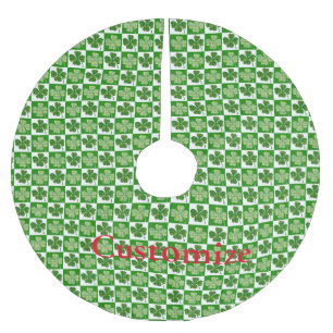 Shamrock Mönster Thunder_Cove Julgransmatta Borstad Polyester