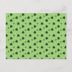 Shamrock Mönster vykort