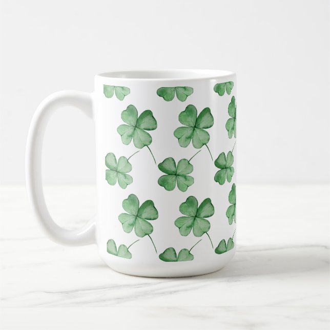 Shamrock Mugg för St. Patrick's Day (Vänster)