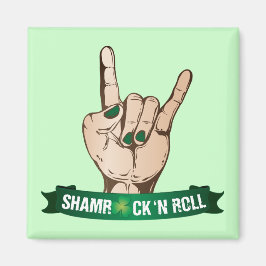 Shamrock N Roll Magnet
