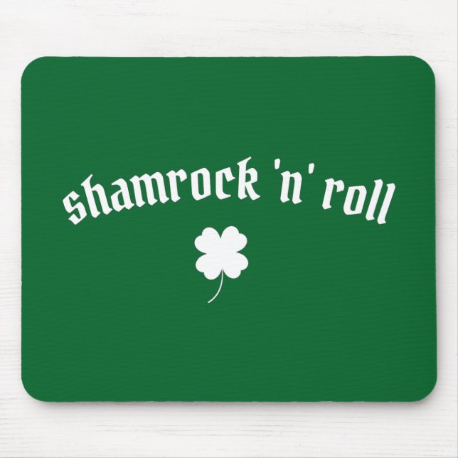 Shamrock n roll St patrick's day Musmatta (Framsidan)
