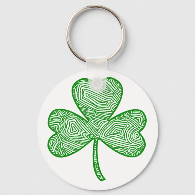 Shamrock Nyckelring (Framsida)