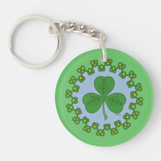 Shamrock och Knotwork (Framsidan)