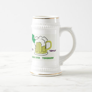 Shamrock och Mog av öl Stien Sejdel