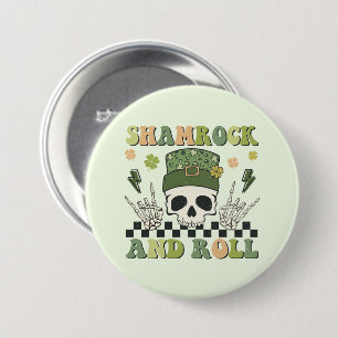 Shamrock och Roll Knapp