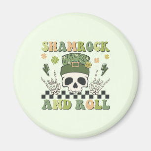 Shamrock och Roll Magnet