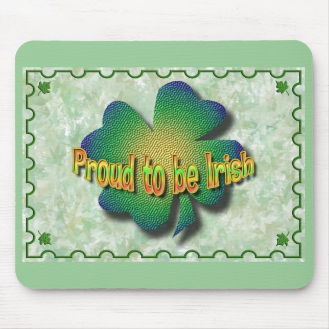 Shamrock of Irish Pride Musmatta (Framsidan)