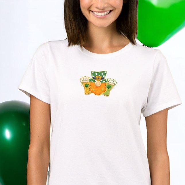 Shamrock Öl Leprechaun St patrick's day Party T Shirt (Skapare uppladdad)