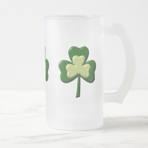 Shamrock Ölmugg Frostat Ölglas