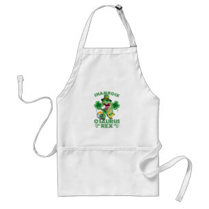 Shamrock O'saurus Rex   Patrick-dagen Förkläde