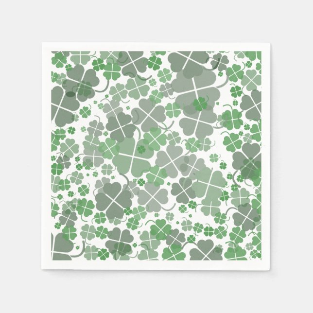 Shamrock Papper Pappersservett (Framsidan)