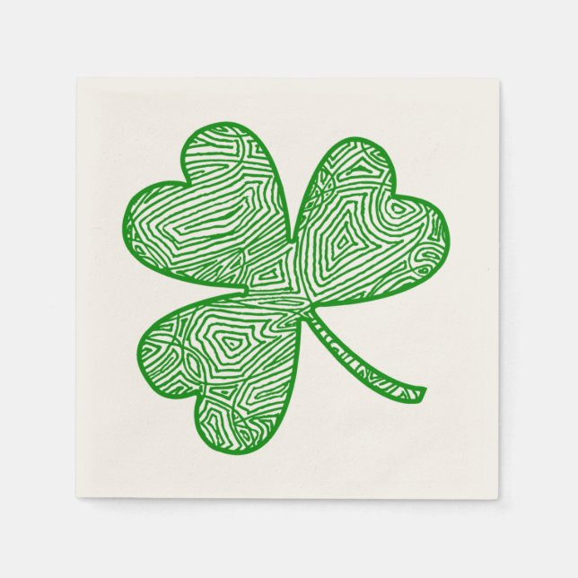 Shamrock Pappersservett (Framsidan)