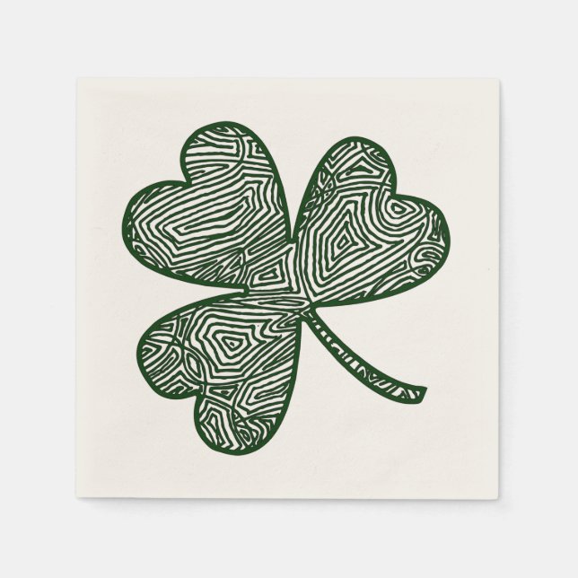 Shamrock Pappersservett (Framsidan)