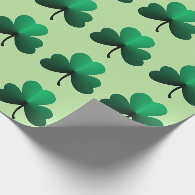 Shamrock Presentpapper (Hörn)