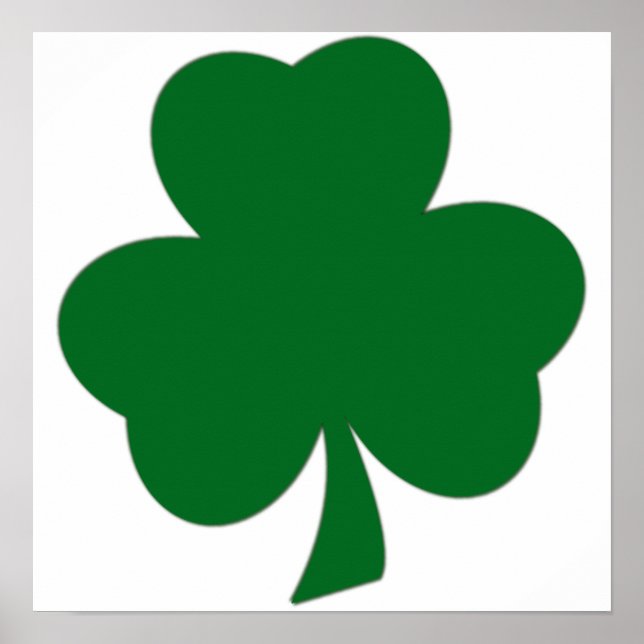 Shamrock Print Poster (Framsidan)