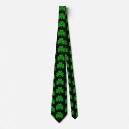 Shamrock Print Tie Slips