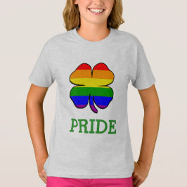 Shamrock Rainbow flagga Gay pride T-shirt
