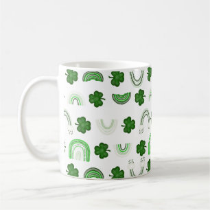 Shamrock Rainbows Coffee Mugg